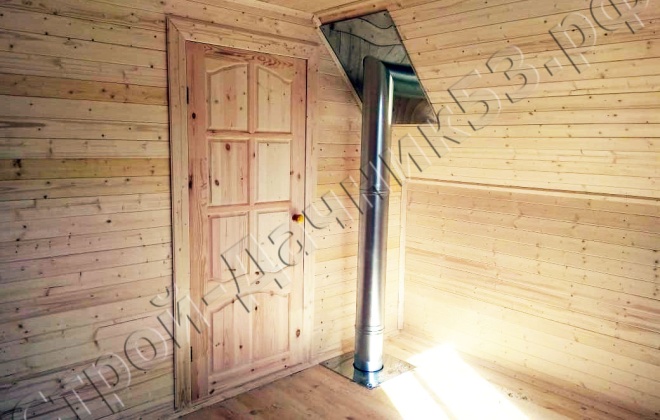 4 Брусовая баня Б-22 6×9, 90 м², Московская область, Ступинский район, ПГТ Михнево,  СНТ «Лесная Поляна» (7)